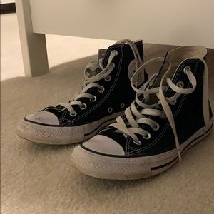 Black High Top Converse